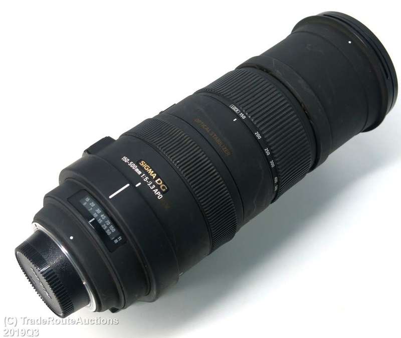 SIGMA 150-500mm F5-6.3 APO DG OS (OPTICAL STABILIZER) ZOOM Lens for NIKON DSLR Cameras