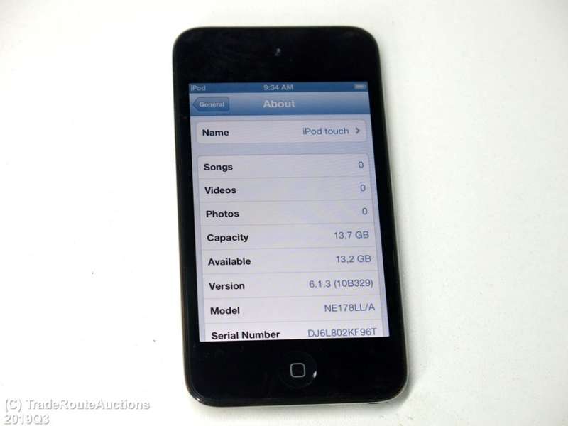 Apple iPod Touch | BLACK | 16GB | 4th Generation | NE178LL/A *** IPOD TOUCH ***