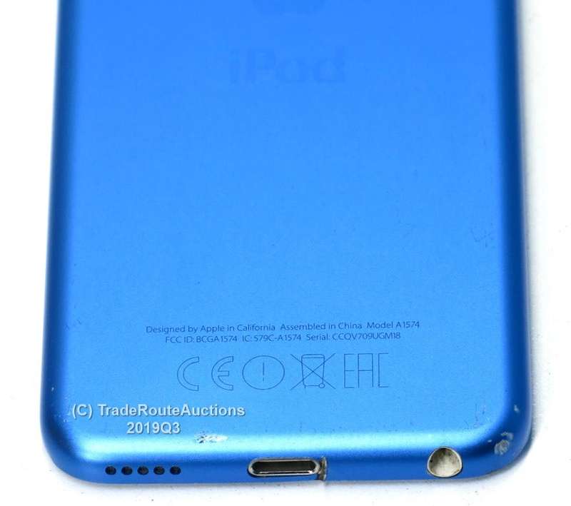 APPLE iPod Touch MKWP2BT/A | 128GB | A1574 | 6TH GEN | Blue