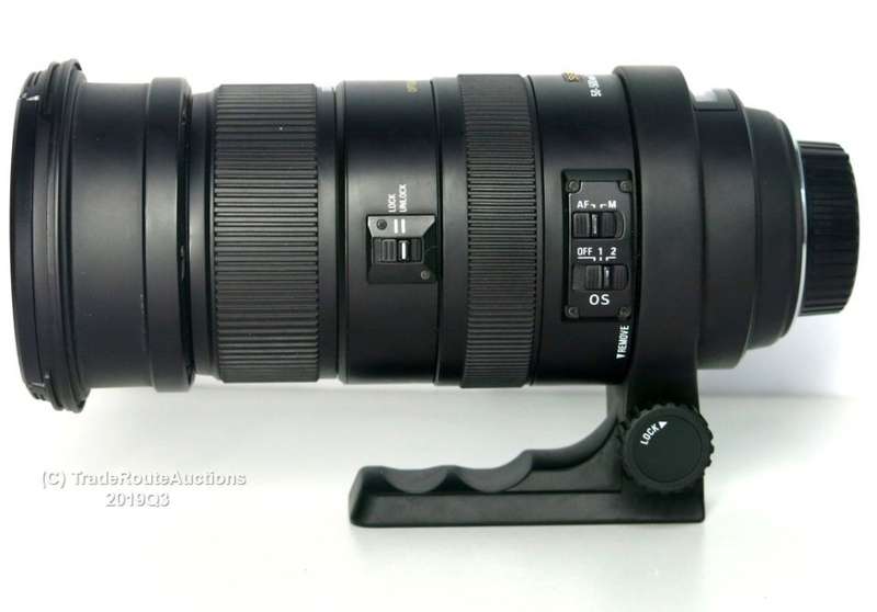 Sigma 50-500mm F4-6.3 APO HSM DG OS (OPTICAL STABILIZER) Telephoto Zoom Lens (NIKON MOUNT)