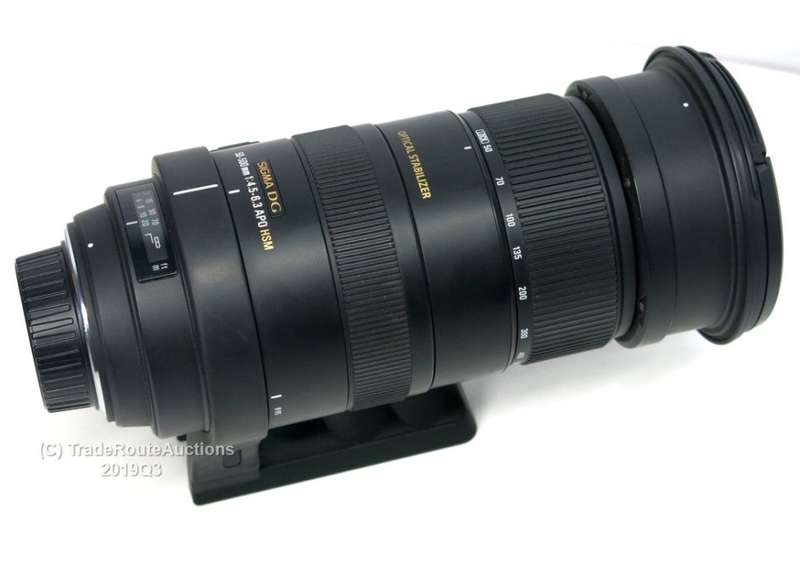 Sigma 50-500mm F4-6.3 APO HSM DG OS (OPTICAL STABILIZER) Telephoto Zoom Lens (NIKON MOUNT)