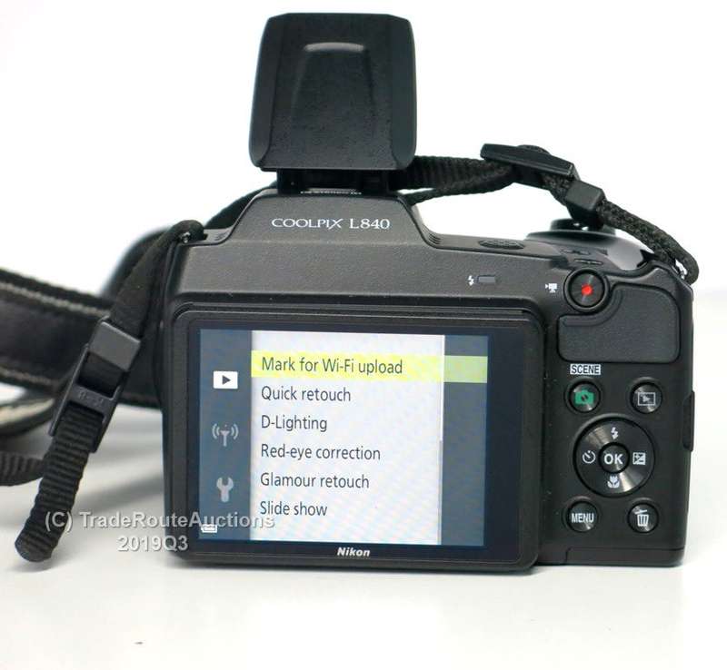 Nikon CoolPix L840 | 16 MP CMOS Digital Camera | 38x Zoom Lens Full HD | WiFi  | (Black)