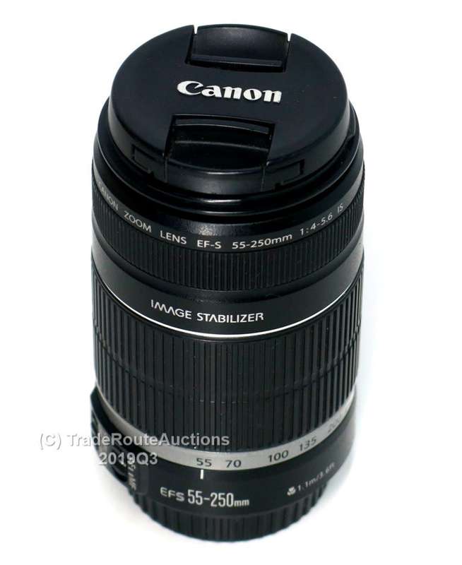 PLEASE READ - Canon EF-S 55-250mm IS (Image Stabilizer) Lens for Canon DSLR Cameras
