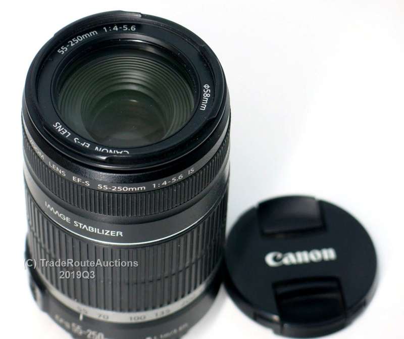 PLEASE READ - Canon EF-S 55-250mm IS (Image Stabilizer) Lens for Canon DSLR Cameras