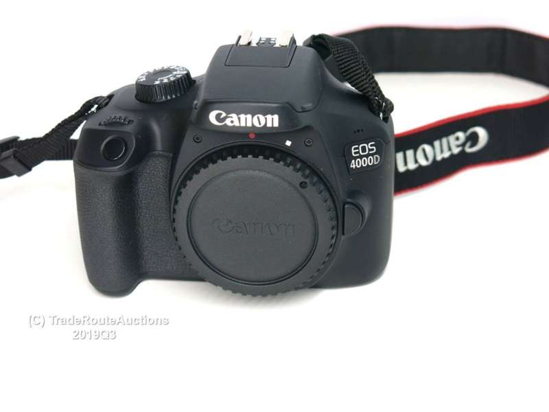 Canon 4000D DSLR Camera Body Only - 18.0 Megapixels