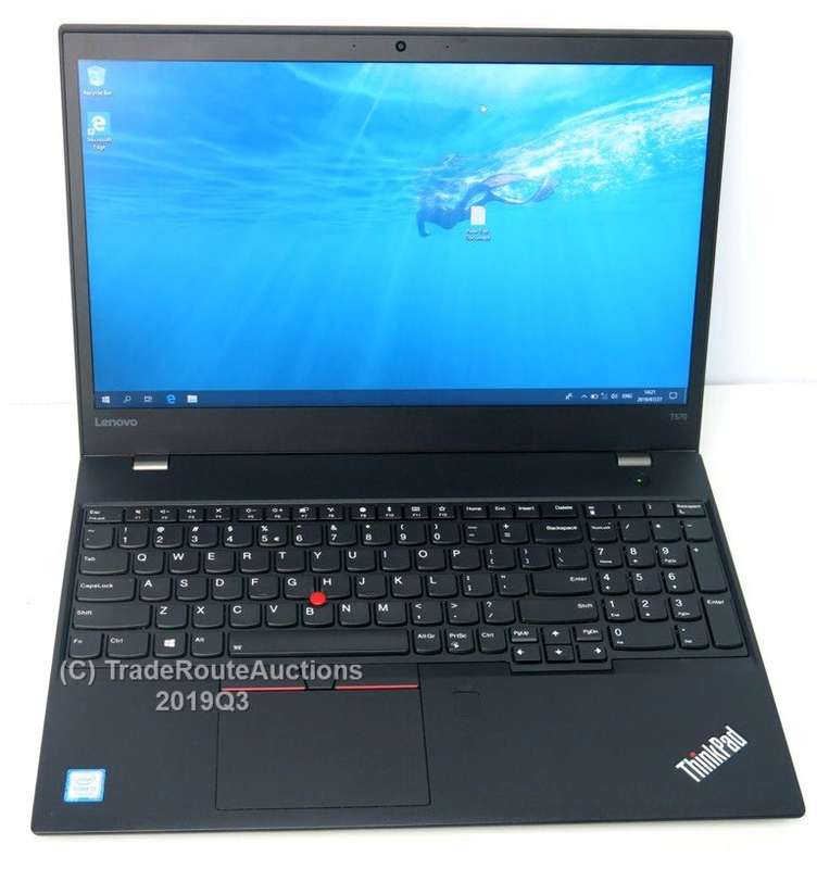 LENOVO THINKPAD T570 Business Laptop | CORE i5 7200U 7th Gen 2.5GHz | 8GB RAM | 256GB SSD | LAPTOP