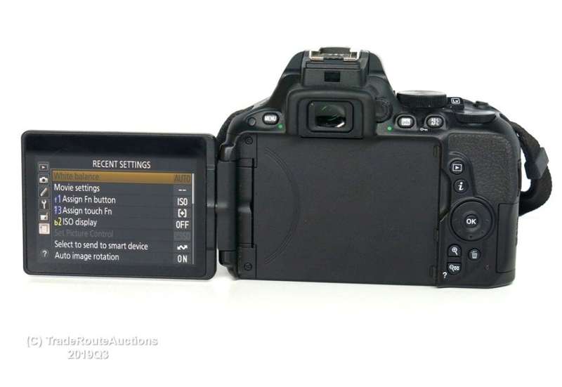 NIKON D5500 DSLR CAMERA BODY - 24.2 Megapixels