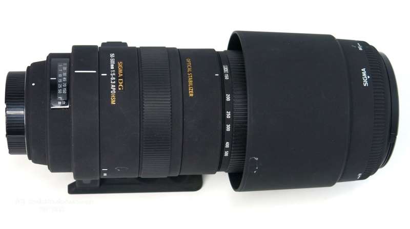 SIGMA 150-500mm F5-6.3 APO DG OS (OPTICAL STABILIZER) ZOOM Lens for NIKON DSLR Cameras