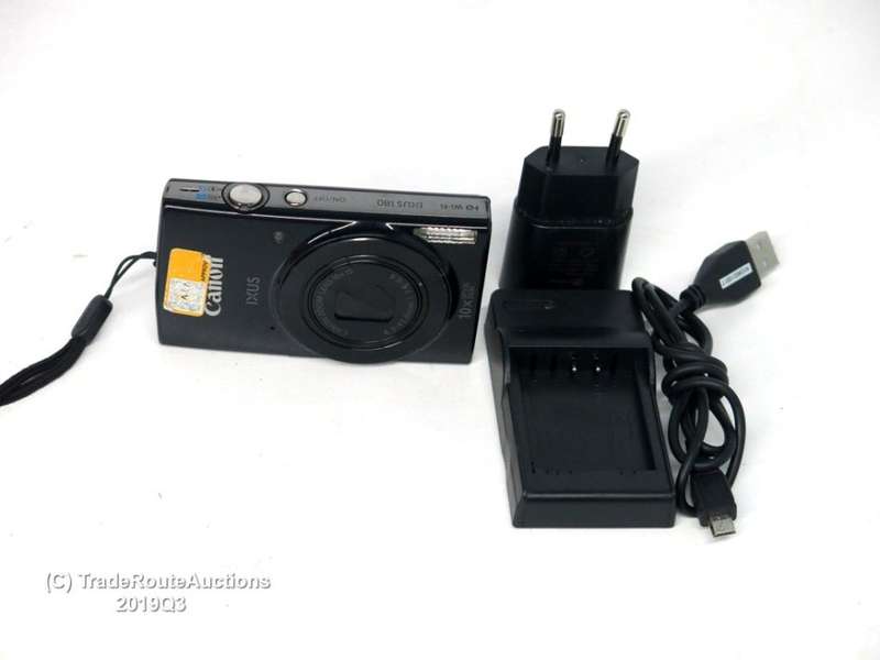 Canon IXUS 180 20 MP Digital Camera (Black)