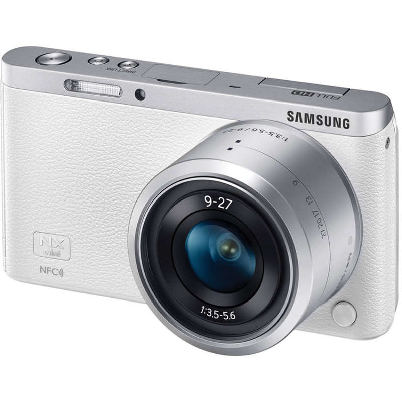 Samsung NX Mini Mirrorless ULTRASLIM 20.5MP Camera with 9-27mm Lens