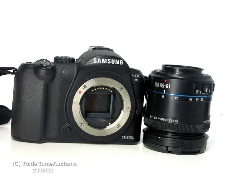 Samsung NX10 Digital System Camera Kit - Black (14.6MP, incl 18-55 OIS Lens)