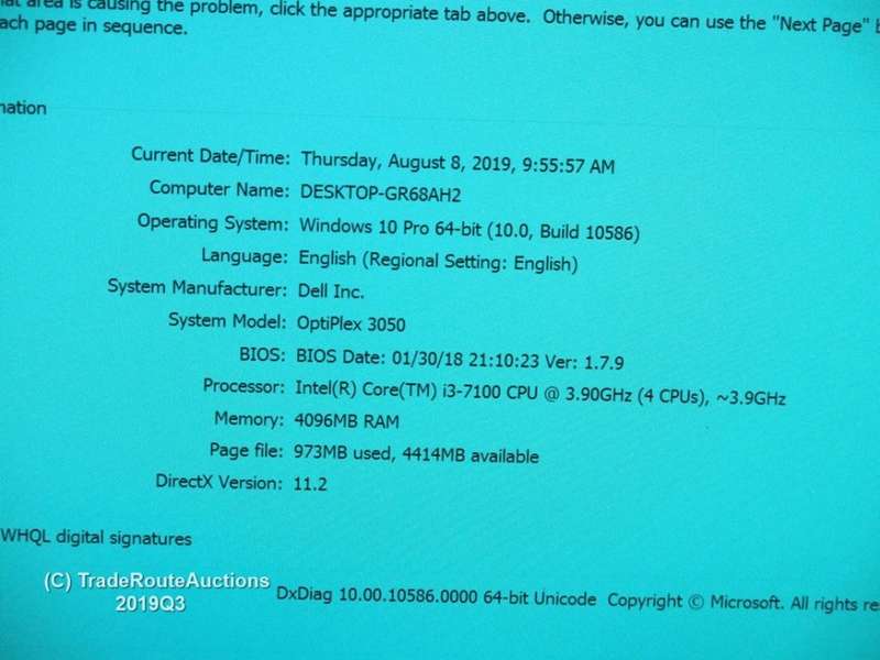 Dell OptiPlex 3050 SFF Desktop PC | Core i3 7100 7th Gen 3.9Ghz | 4GB RAM | 500GB HDD DESKTOP PC