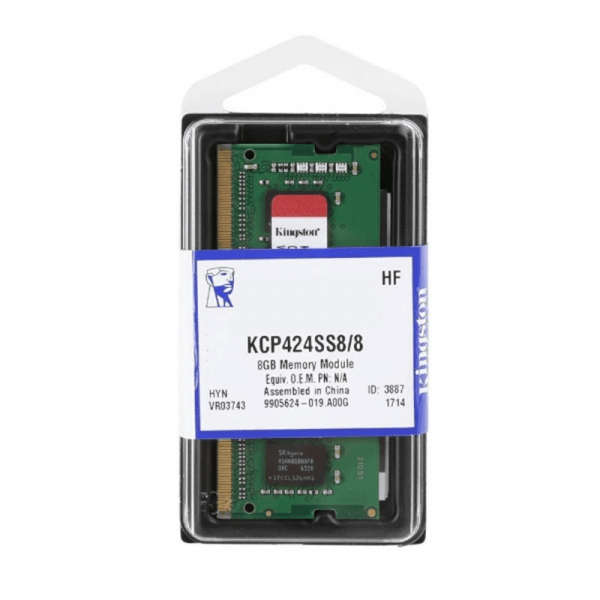 Laptop RAM - Kingston 8GB DDR4 RAM 2666Mhz SO-DIMM 260-pin Notebook Memory KCP426SS8/8