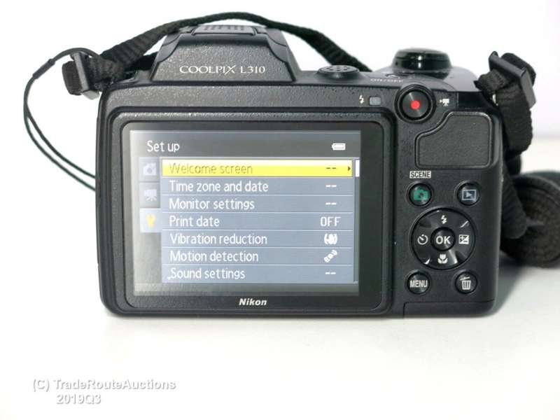 Nikon Coolpix L310 14.1MP Digital Camera with 21x Optical Zoom - BLACK