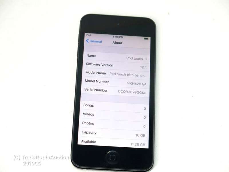 APPLE iPod Touch | MKH62BT/A | 16GB SPACE GREY | A1574 | 6TH GEN