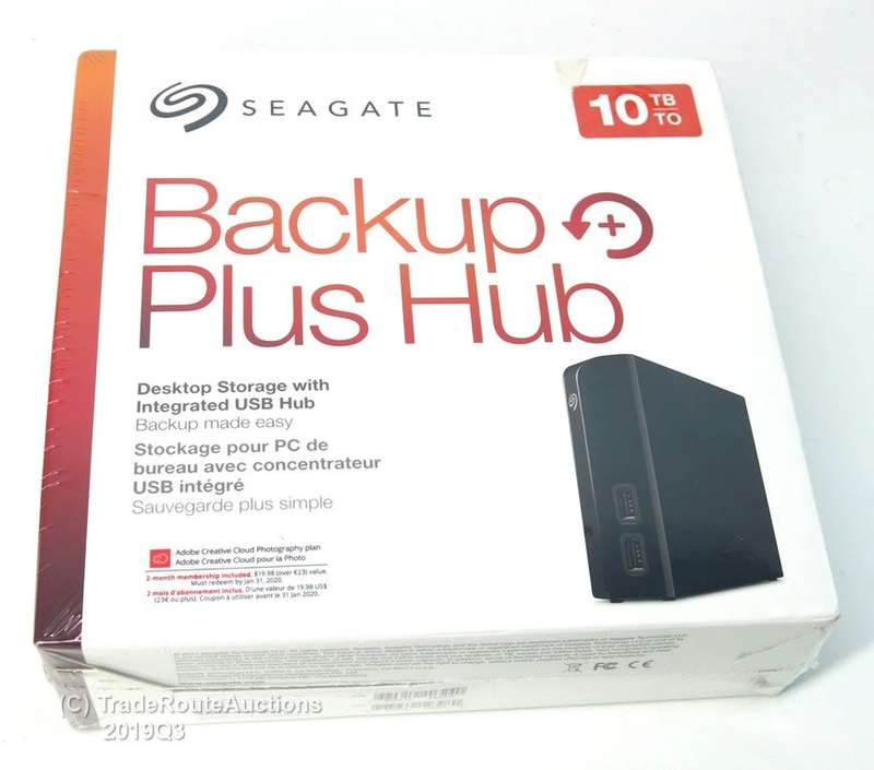 Brand new - SEAGATE 10TB BACKUP PLUS DESKTOP HUB - STEL10000400