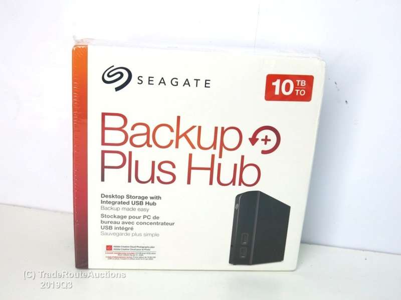 Brand new - SEAGATE 10TB BACKUP PLUS DESKTOP HUB - STEL10000400