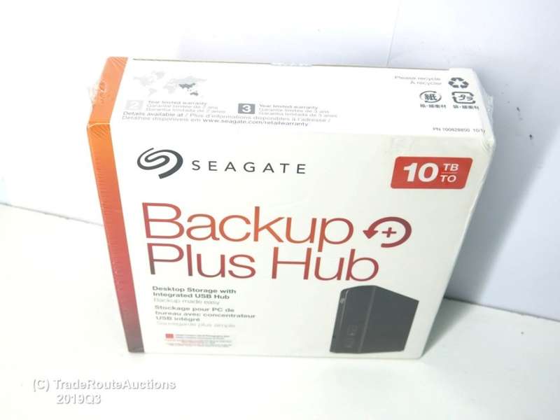 Brand new - SEAGATE 10TB BACKUP PLUS DESKTOP HUB - STEL10000400