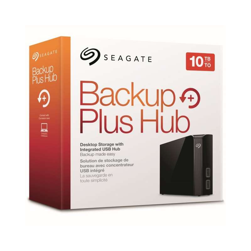 Brand new - SEAGATE 10TB BACKUP PLUS DESKTOP HUB - STEL10000400