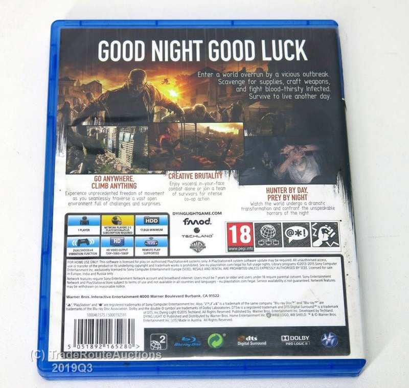 DYING LIGHT - PS4 GAME