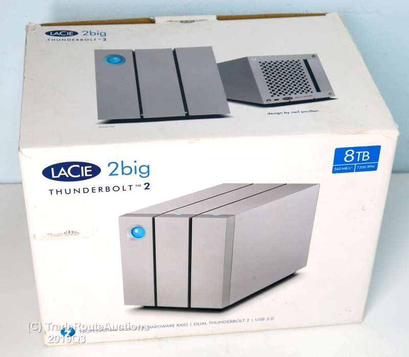 LaCie 8TB 2big Thunderbolt 2/USB 3.0 Dual Disk RAID - 8TB External drive