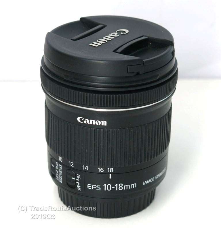 Canon EF-S 10-18mm f/4.5-5.6 IS (Image Stabilizer) STM Zoom Lens for Canon DSLR Cameras