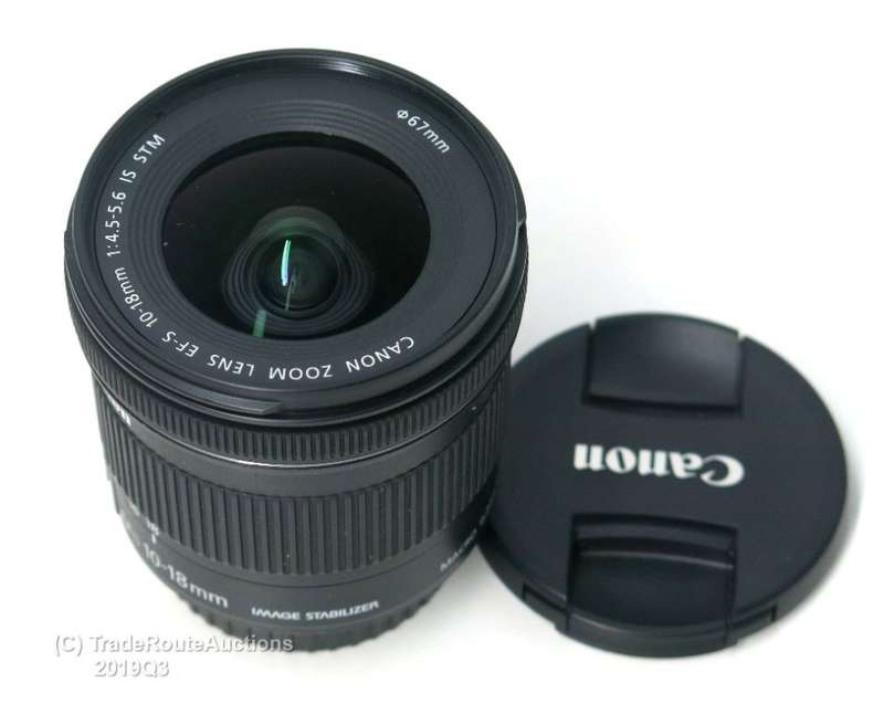 Canon EF-S 10-18mm f/4.5-5.6 IS (Image Stabilizer) STM Zoom Lens for Canon DSLR Cameras