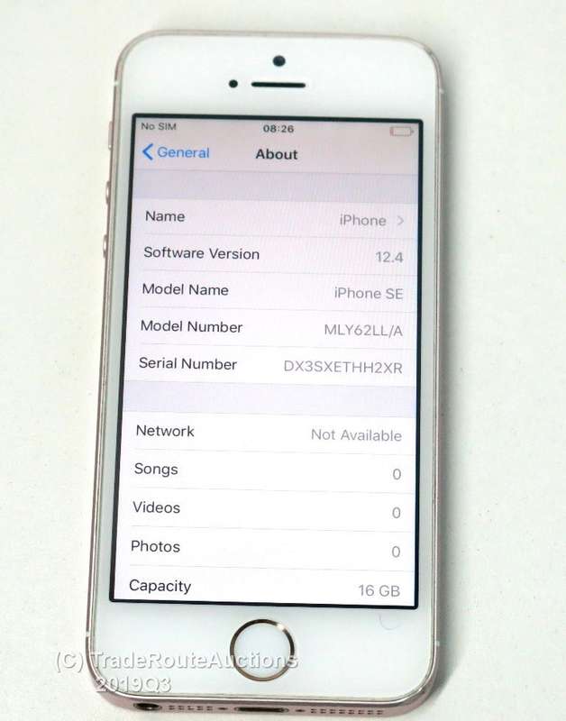 Apple iPhone SE 16GB Rose Gold | 16GB | MLY62LL/A | A1662