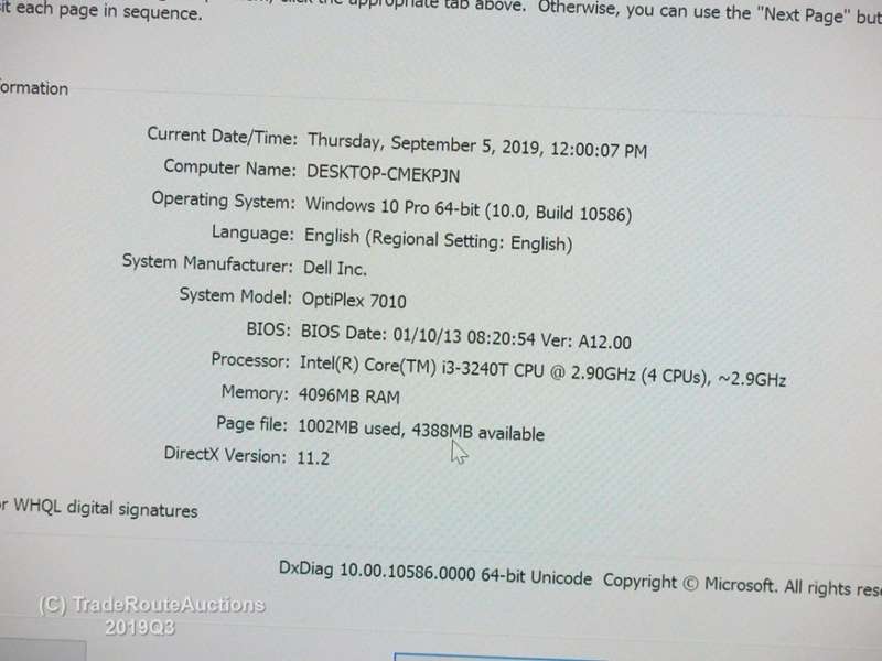 Dell OptiPlex 7010 ULTRA SFF Desktop PC | Core i3 3240T 2.9Ghz | 4GB RAM | 500GB HDD