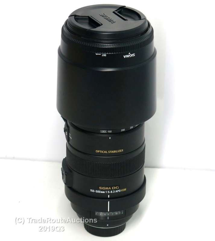 SIGMA 150-500mm F5-6.3 APO DG OS (OPTICAL STABILIZER) ZOOM Lens for NIKON DSLR Cameras