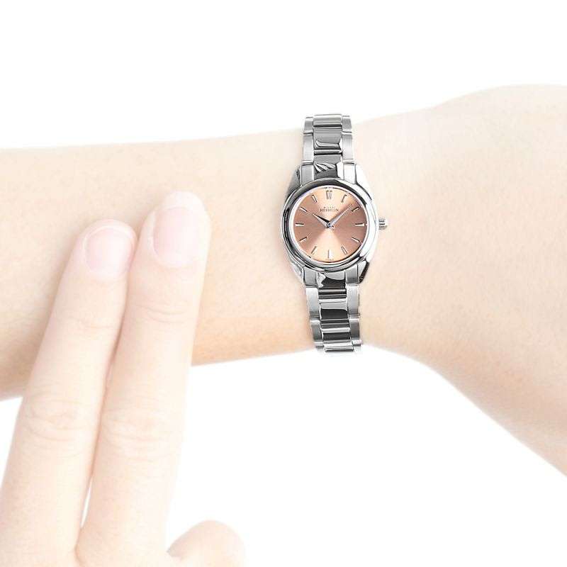 Michel Herbelin Ambassador Mini Ladies Watch Champagne Dial 17128/B18