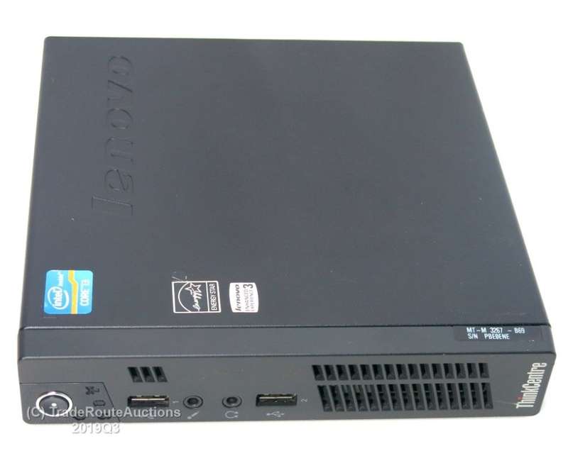 Lenovo ThinkCentre M72E M3267 MINI DESKTOP PC | Core i3 3220T CPU @ 2.8GHz | 4GB RAM | 320GB HDD