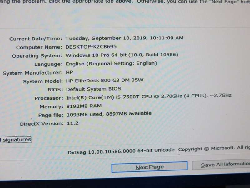 HP EliteDesk 800 G3 DM Desktop Mini Computer | Core i5 7500T 7th Gen 2.7Ghz | 8GB RAM | 256GB SSD