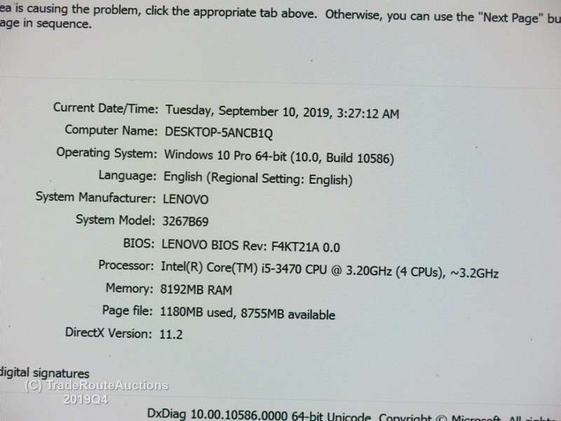 Lenovo ThinkCentre M72E M3267 MINI DESKTOP PC | Core i5 3470 CPU @ 3.2GHz | 8GB RAM | 500GB HDD