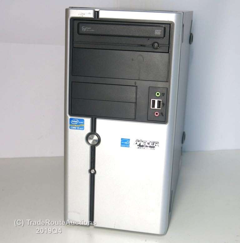 MECER M68MT-S2 Desktop | AMD ATHLON II X 2 270 CPU @ 3.4GHz | 4GB RAM | WIN 10 | 640GB HDD