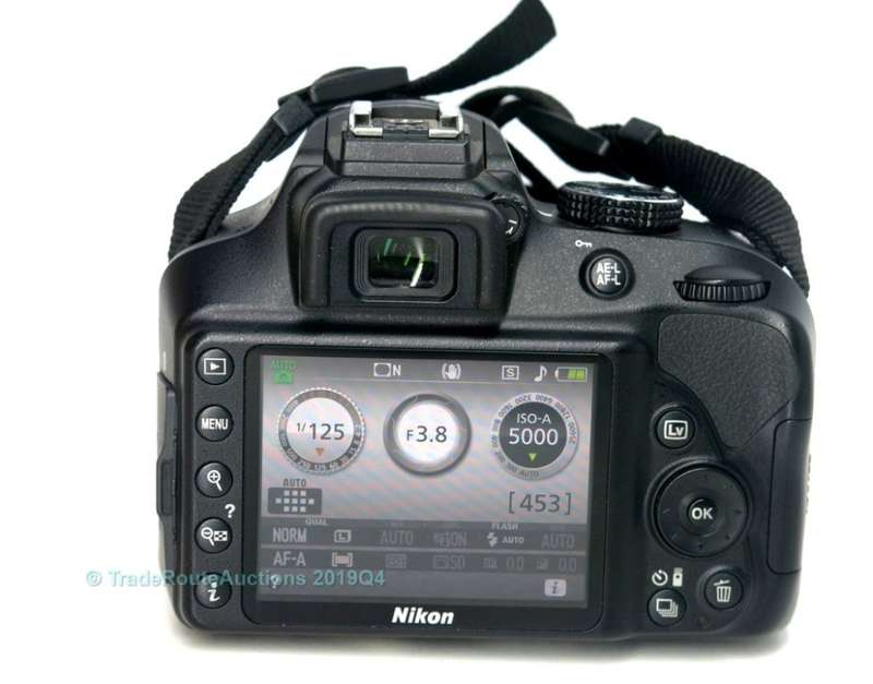 Nikon D3400 24.2 MP CMOS Digital SLR Camera body + Nikon AF-P 18-55 VR Lens Kit