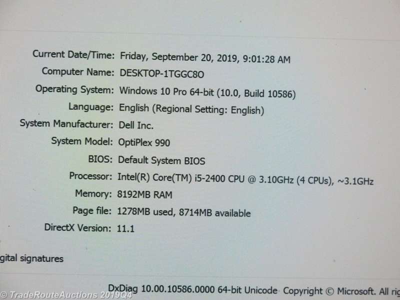 Dell OptiPlex 990 | SFF Desktop PC | Core i5 2400 3.10Ghz | 8GB RAM | 500GB HDD