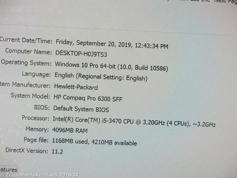 HP Compaq 6300 Pro SFF | Core i5 3470 3.2GHz | 4GB RAM | 500GB HDD | DVD SuperMulti