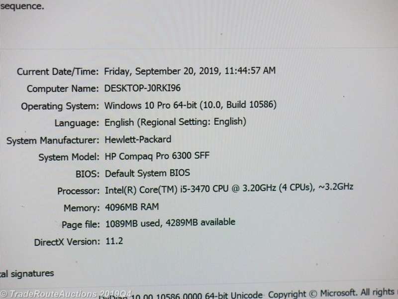 HP Compaq 6300 Pro SFF | Core i5 3470 3.2GHz | 4GB RAM | 500GB HDD | DVD SuperMulti