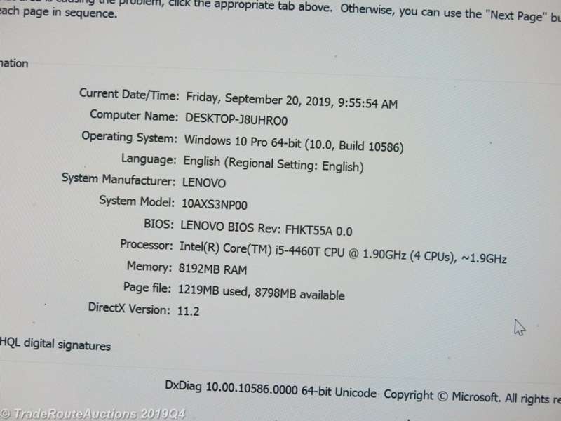 Lenovo ThinkCentre M73 Tiny Desktop PC | Core i5 4460T CPU @ 1.9GHz | 8GB RAM | WIN 10 | 500GB HDD