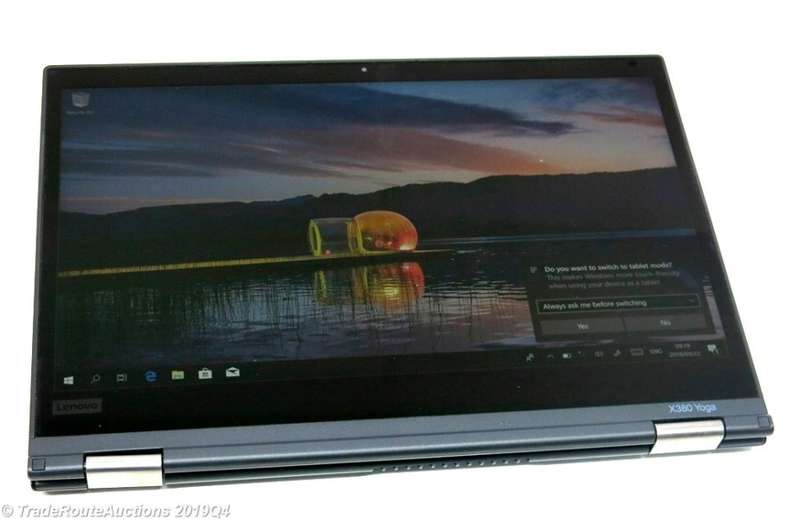 LENOVO X380 YOGA TOUCH SCREEN LAPTOP | CORE i5 8350U 8th Gen 1.7GHz | 8GB RAM | 512GB SSD