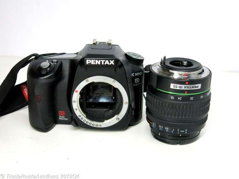 Pentax K100D Super Digital SLR Camera with 18-55mm Lens Kit