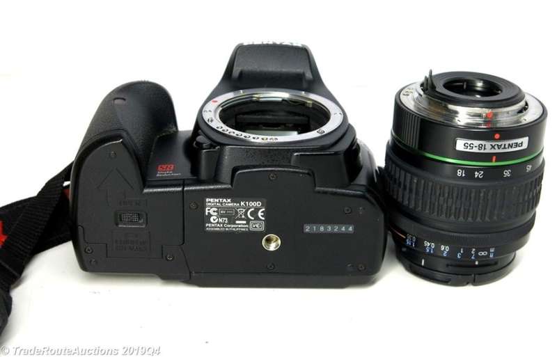Pentax K100D Super Digital SLR Camera with 18-55mm Lens Kit