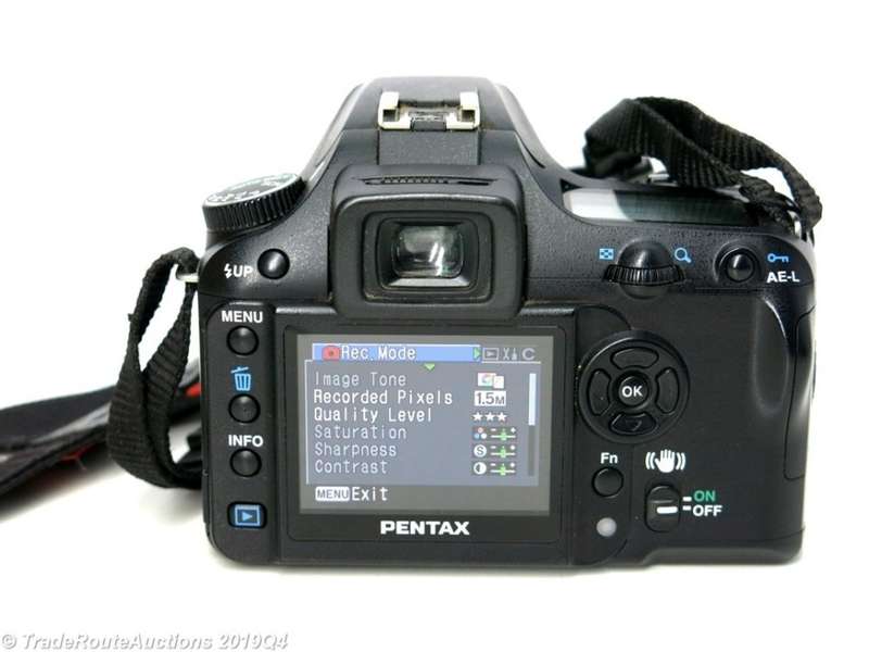 Pentax K100D Super Digital SLR Camera with 18-55mm Lens Kit