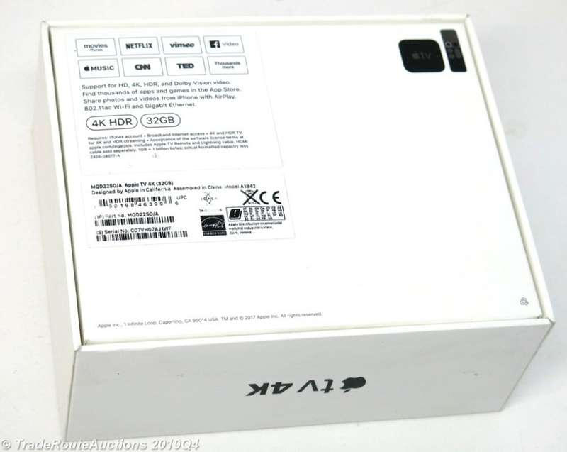 Apple TV 4K 32GB | 5th Gen | A1842 | MQD22SO/A | BOXED