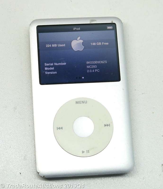 Apple IPod Classic 160GB [ MC293 ] [A1238] [7th Generation] ** IPOD 160GB SILVER 2.5" LCD Screen