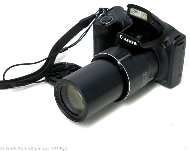 Canon PowerShot SX430 IS Built-in Wi-Fi / NFC Black Digital Camera 20.0MP 45X ZOOM