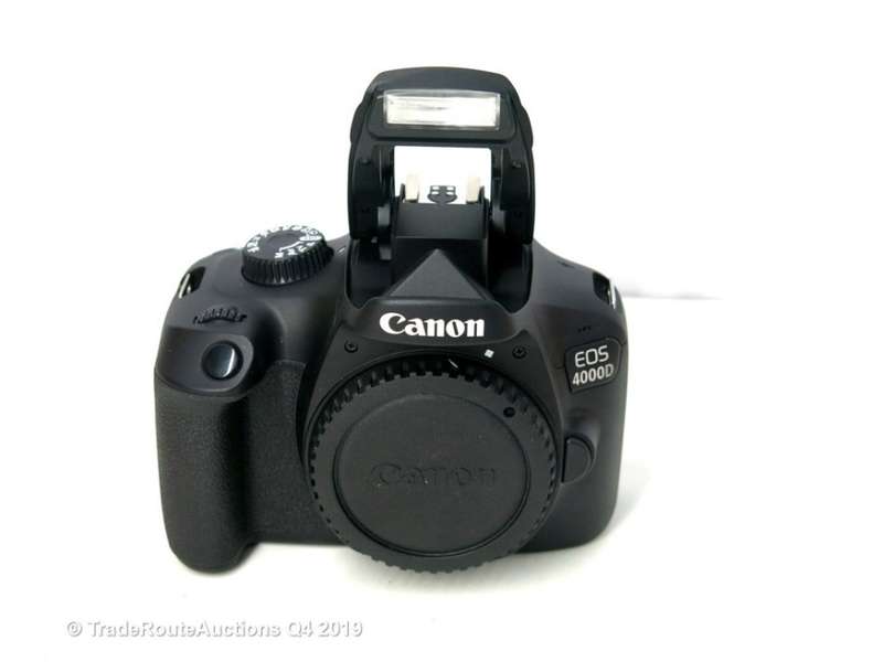 Canon 4000D DSLR Camera and EF-S 18-55 mm f/3.5-5.6 III Lens Kit