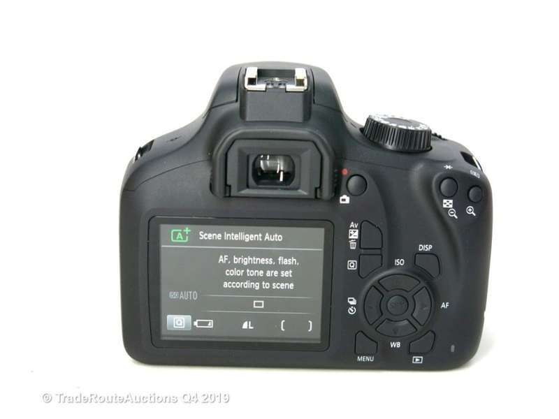 Canon 4000D DSLR Camera and EF-S 18-55 mm f/3.5-5.6 III Lens Kit