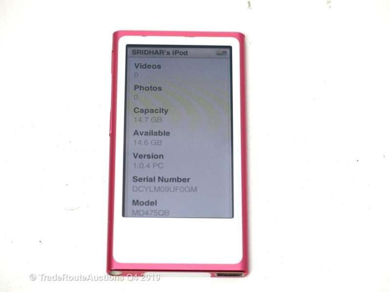 APPLE 16GB IPOD NANO | PINK (7TH GENERATION) | MD475QB | A1446